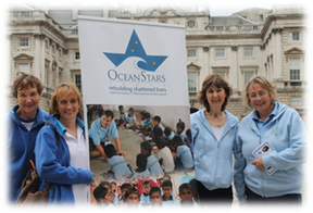 Ocean Stars Team at the Barefoot Billion Launch