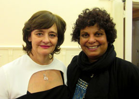 Dilanee & Cherie Blair in the Sri Lanka High Commission London