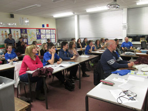 In the classroom In the classroom