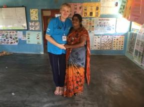 Jaya and myself at Shining Stars Ampilanthirai