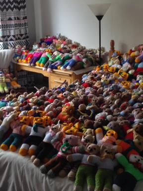 Donation of soft toys