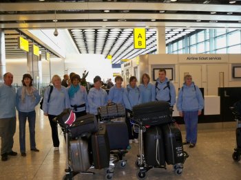 At the airport At the airport