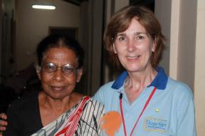 Maureen on her journey