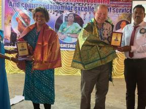 Opening new classroom in Sri Lanka