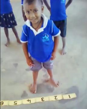 Children counting