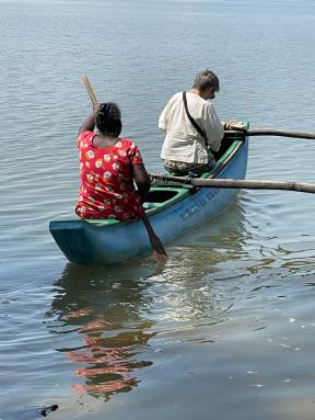 Fishing boat in Sri Lanka