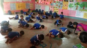 Sri Lanka Children Yoga Class