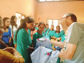 Visiting childrens home in Sri Lanka