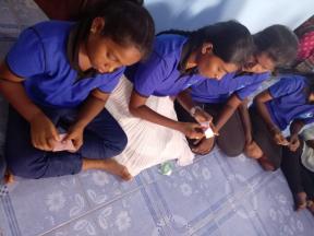 Visiting childrens home in Sri Lanka