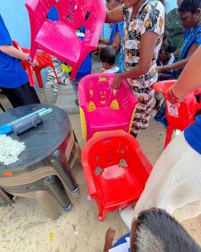 Visiting preschool in Sri Lanka