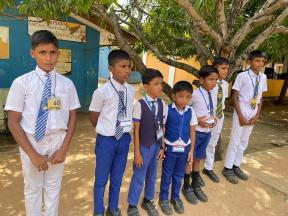 Visit school in Sri Lanka