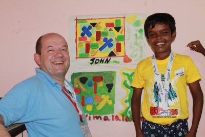 Children's art project Grace children's home