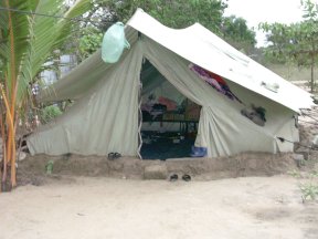 Temporary accommodation in Sri Lanka