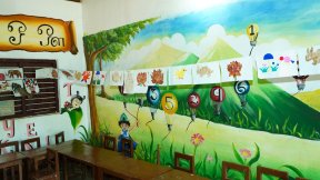 'Each gift provides a piece of equipment for a school including chairs