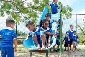 'Each gift makes an impact to the well-being of the children.  Providing them with items which enable them to play and have fun'