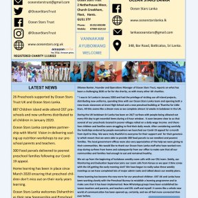 Ocean Stars Newsletter July 2020