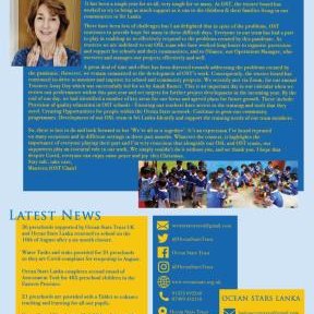 Ocean Stars December 2020 Newletter Ocean Stars December 2020 Newletter