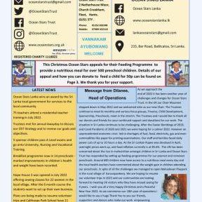 Ocean Stars Newsletter Nov 2022 Ocean Stars Newsletter Nov 2022