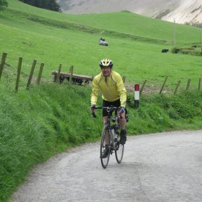 Charity bike ride from Land's End to John O' Groats