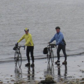 Charity bike ride from Land's End to John O' Groats