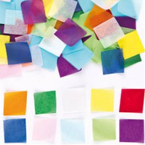 Coloured Mini Tissue Squares