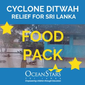 Cyclone Relief Dry Ration Food Pack